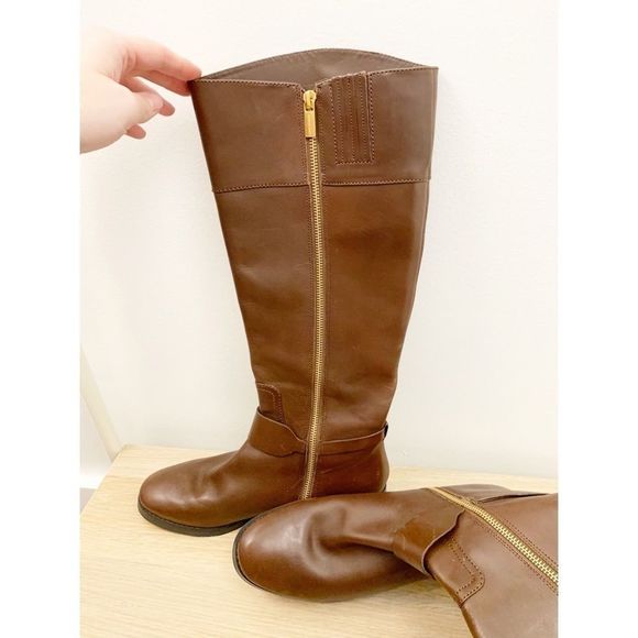 Michael Kors Brown Fulton Tall Riding Boots - Picture 10 of 13